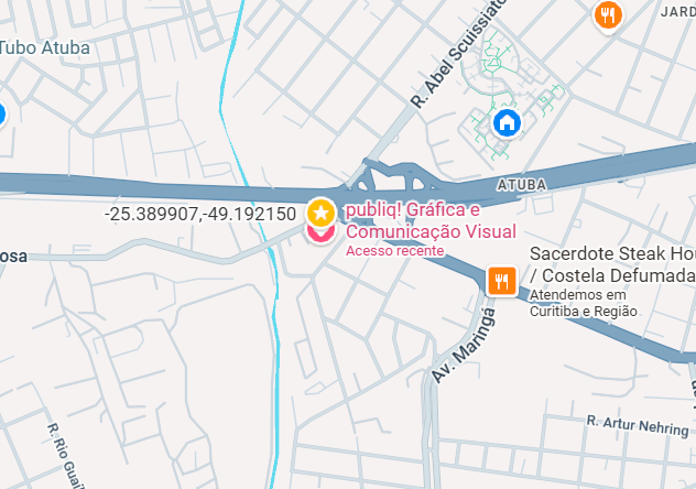 Mapa da empresa
